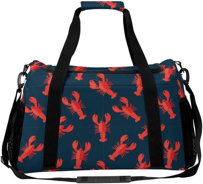 Large Sports Bag Gym Duffel for Travel Weekender Overnight Trip Simple Functional Layout