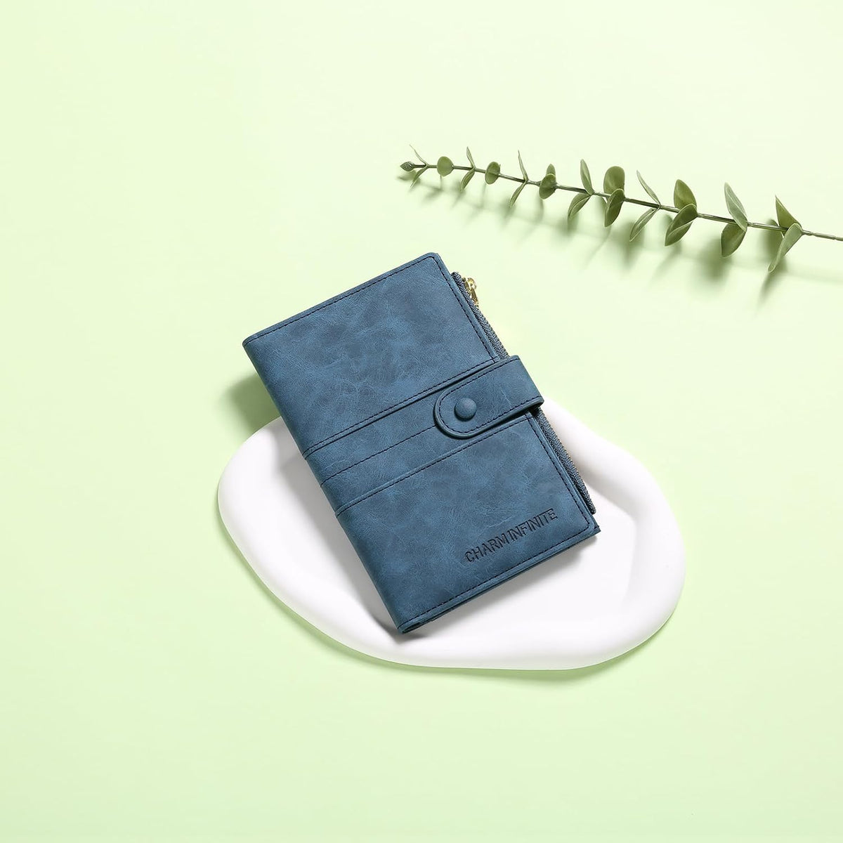 Family Passport Holder Wallet RFID Blocking Zippered Passport Wallet,Women and Men Travel Wallet Ladies Passport Cover