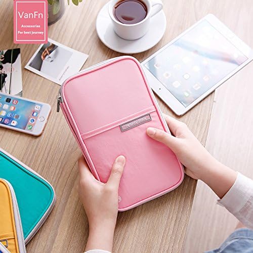 Passport Wallets, Travel Wallet, RFID Family Passport Holder, Trip Document Organizer (Black)