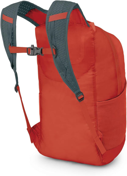 Ultralight Collapsible Stuff Pack - Lightweight, Packable Travel Backpack — Extra Bag For Travel and Every Day — 18 L Capacity Daypack to Expand Luggage, Black
