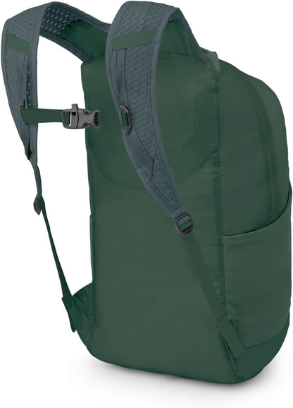 Ultralight Collapsible Stuff Pack - Lightweight, Packable Travel Backpack — Extra Bag For Travel and Every Day — 18 L Capacity Daypack to Expand Luggage, Black