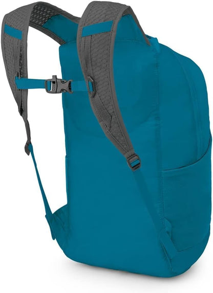 Ultralight Collapsible Stuff Pack - Lightweight, Packable Travel Backpack — Extra Bag For Travel and Every Day — 18 L Capacity Daypack to Expand Luggage, Black