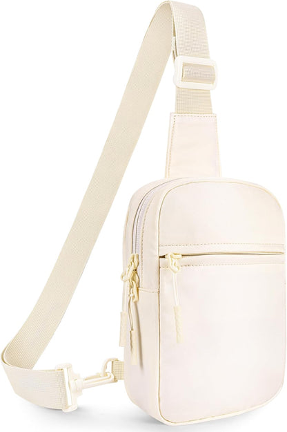 Small RFID Crossbody Bags for Women, Anti Theft Travel Mini Sling Bag RFID Blocking Chest Bag