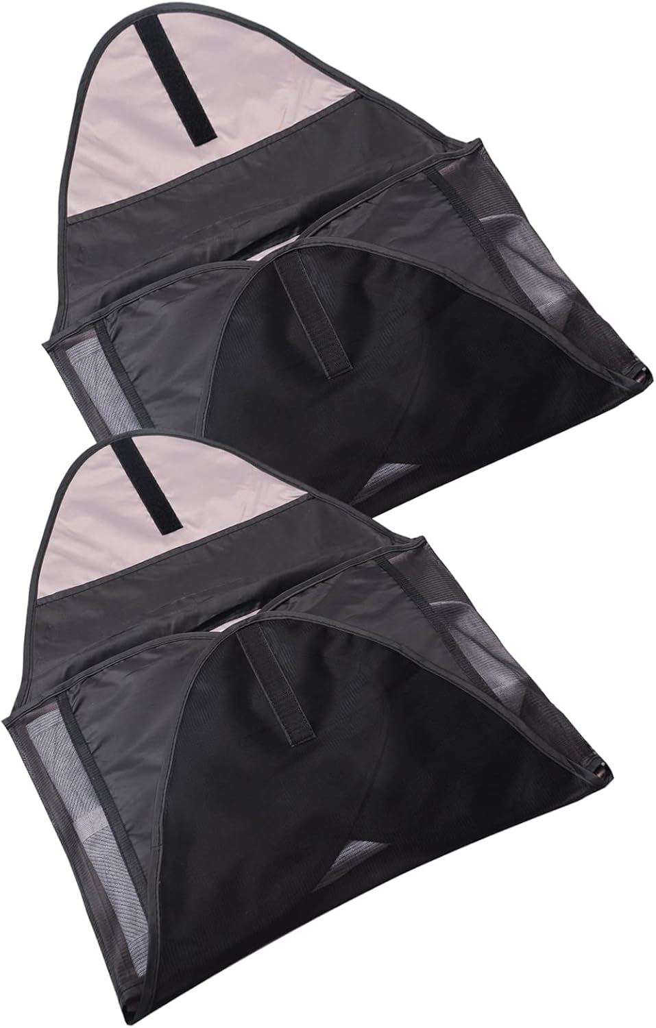 2pcs Garment Packing Folder For Travel Clothes Organizer Travel Garment Bag Luggage Accessory Black