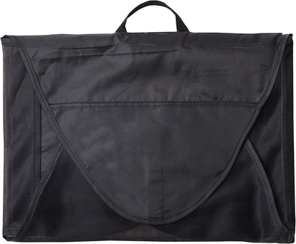 2pcs Garment Packing Folder For Travel Clothes Organizer Travel Garment Bag Luggage Accessory Black