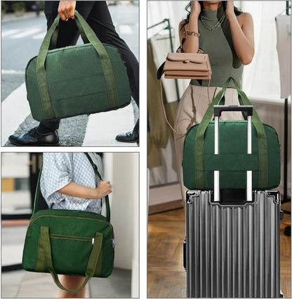 Carry on Bag with Laptop Compartment & Wet Pocket 15.6 Inch Underseat Personal Item Travel Bag Travel Duffel Bag