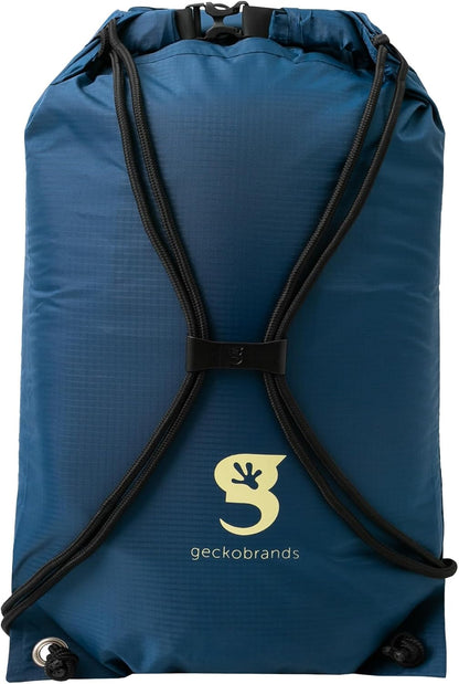 Embark 10L Drawstring Backpack – Waterproof, Lightweight Dry Bag for Beach, Hiking, and Light Water Activities - Colors A