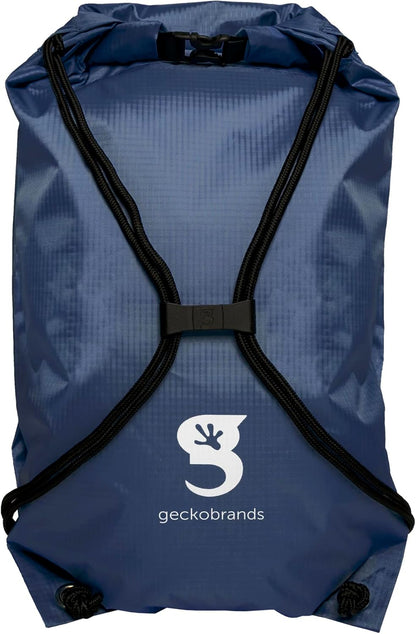 Embark 10L Drawstring Backpack – Waterproof, Lightweight Dry Bag for Beach, Hiking, and Light Water Activities - Colors A