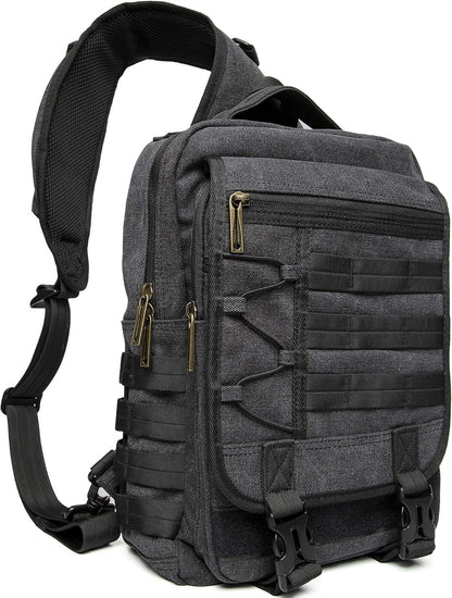 Sling Bags Chest Shoulder Backpacks, Laptop Backpack Crossbody Messenger Bag Travel Outdoor Men Women