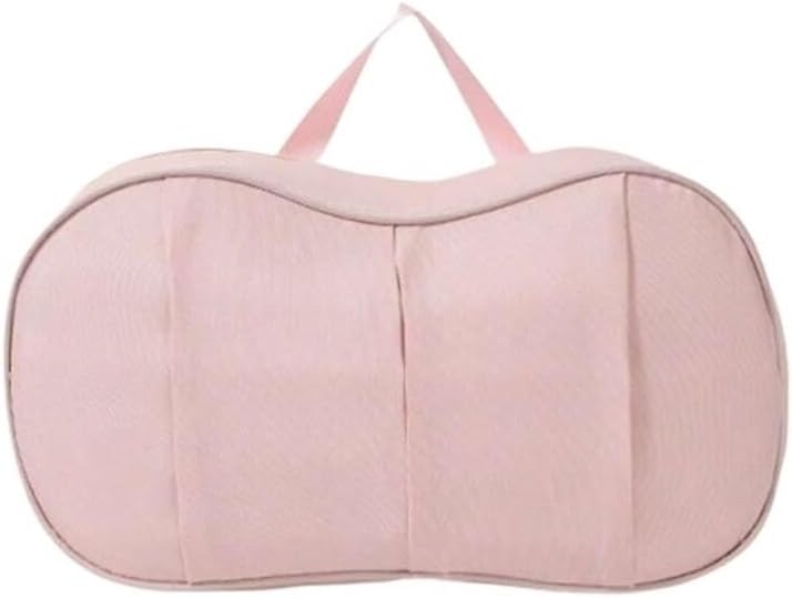 Portable Bra Storage Bag 1pc Lightweight Bra Storage Bag, Waterproof Lingerie Organizer - Portable Underwear & Box for Women(Beige)
