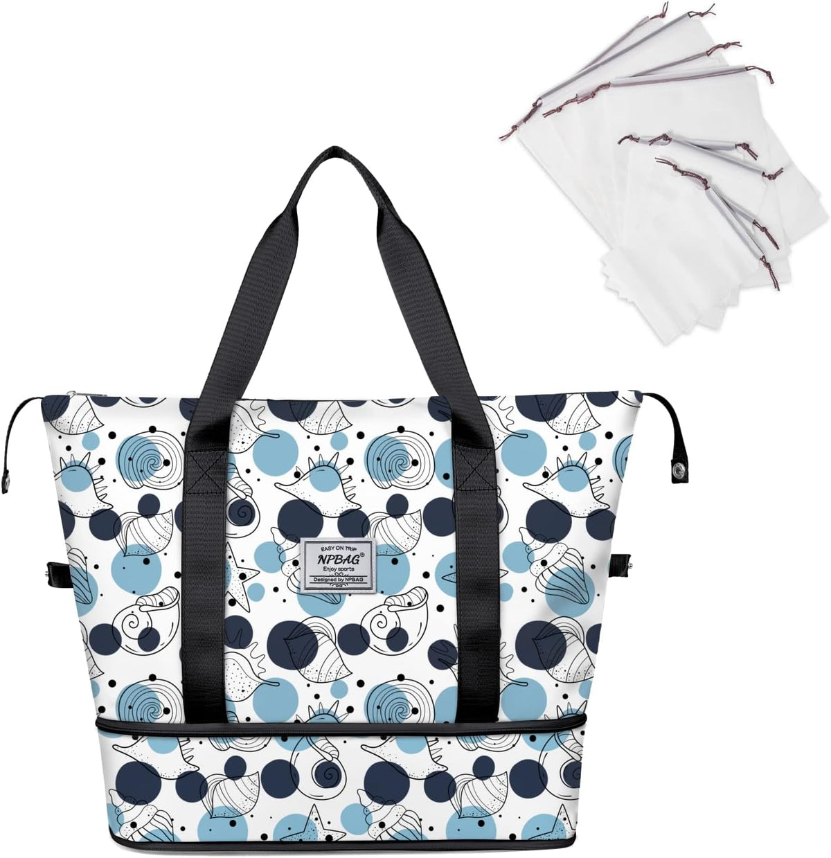 Women Travel Duffel, Multi Functional Large Expandable Weekender Carry-on Tote, Gym Workout Overnight Bag, Mommy Hospital Bag for Labor and Delivery - Colors A