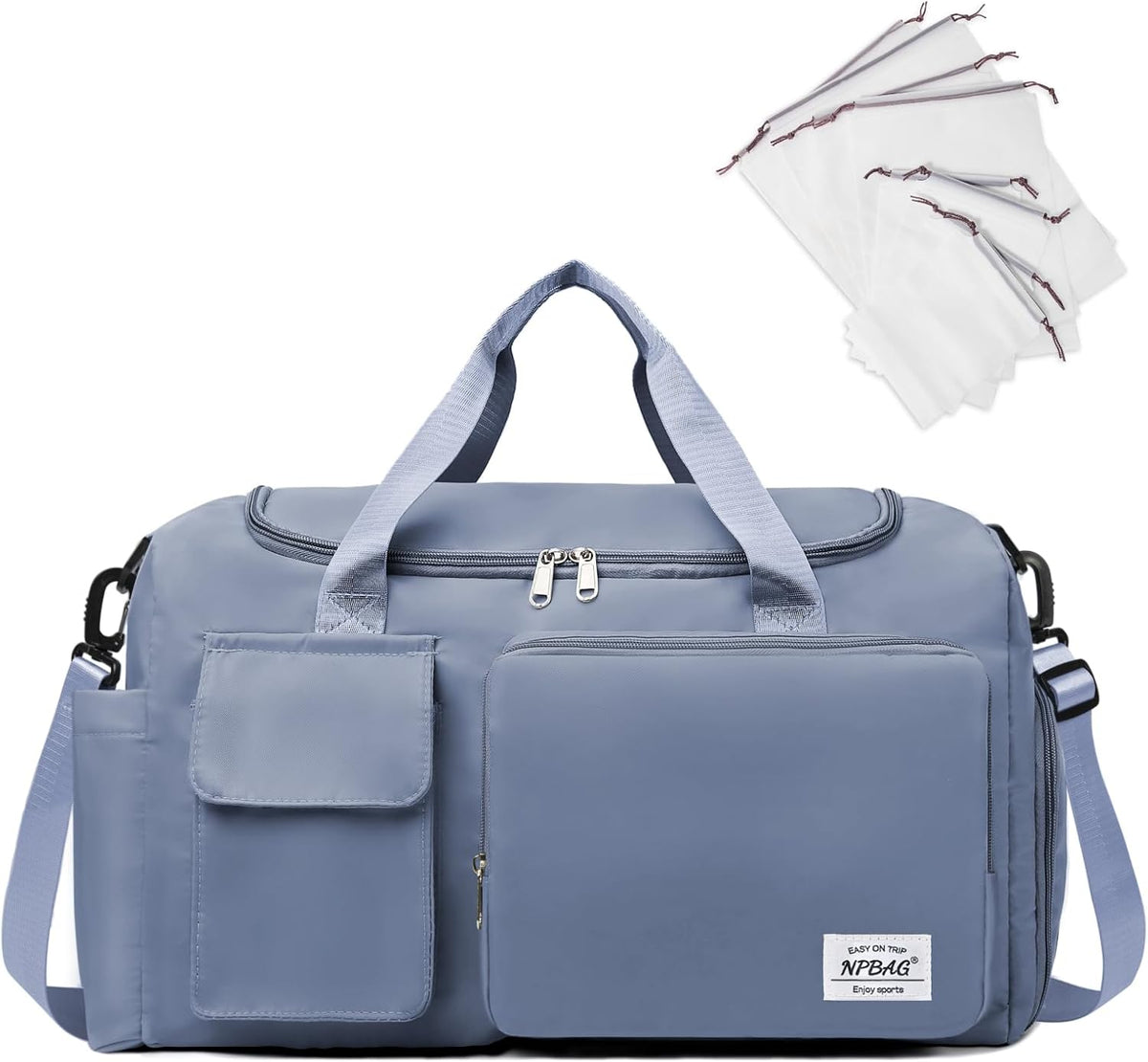 Women Travel Duffel, Multi Functional Large Expandable Weekender Carry-on Tote, Gym Workout Overnight Bag, Mommy Hospital Bag for Labor and Delivery - Colors A