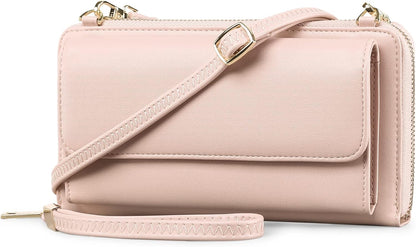 Small Cell Phone Crossbody Bag Purse for Women, PU Leather Wallet Purse…