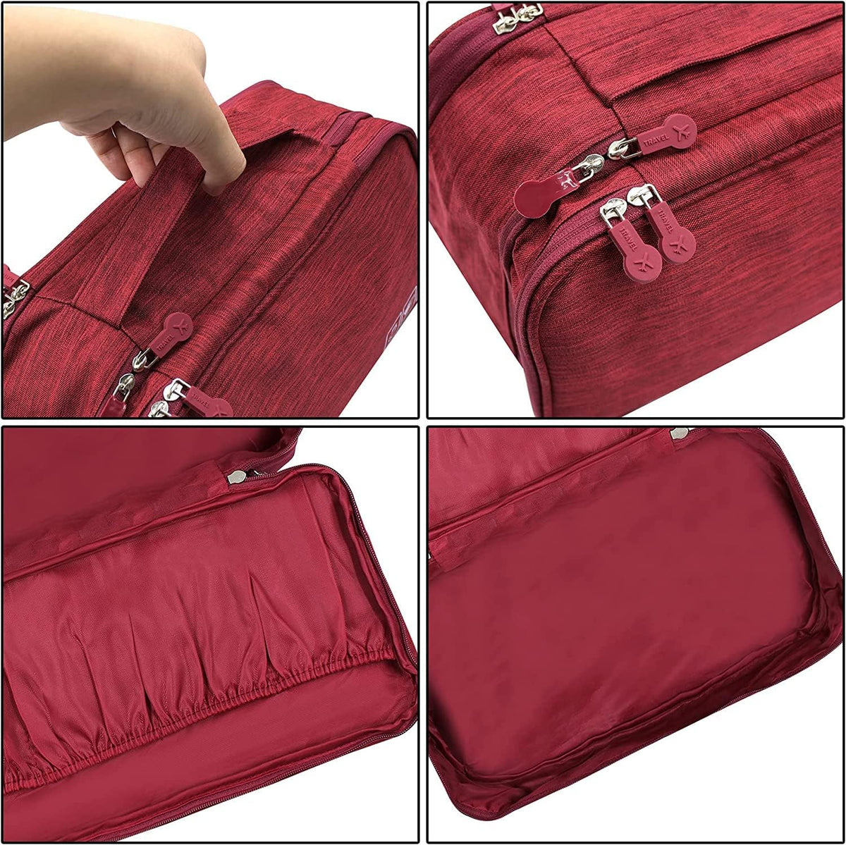 Portable Waterproof Underwear Storage Bag Travel Bra Organizer Lingerie Socks Toiletry Bag Layer Cosmetic Pouch for Women Men