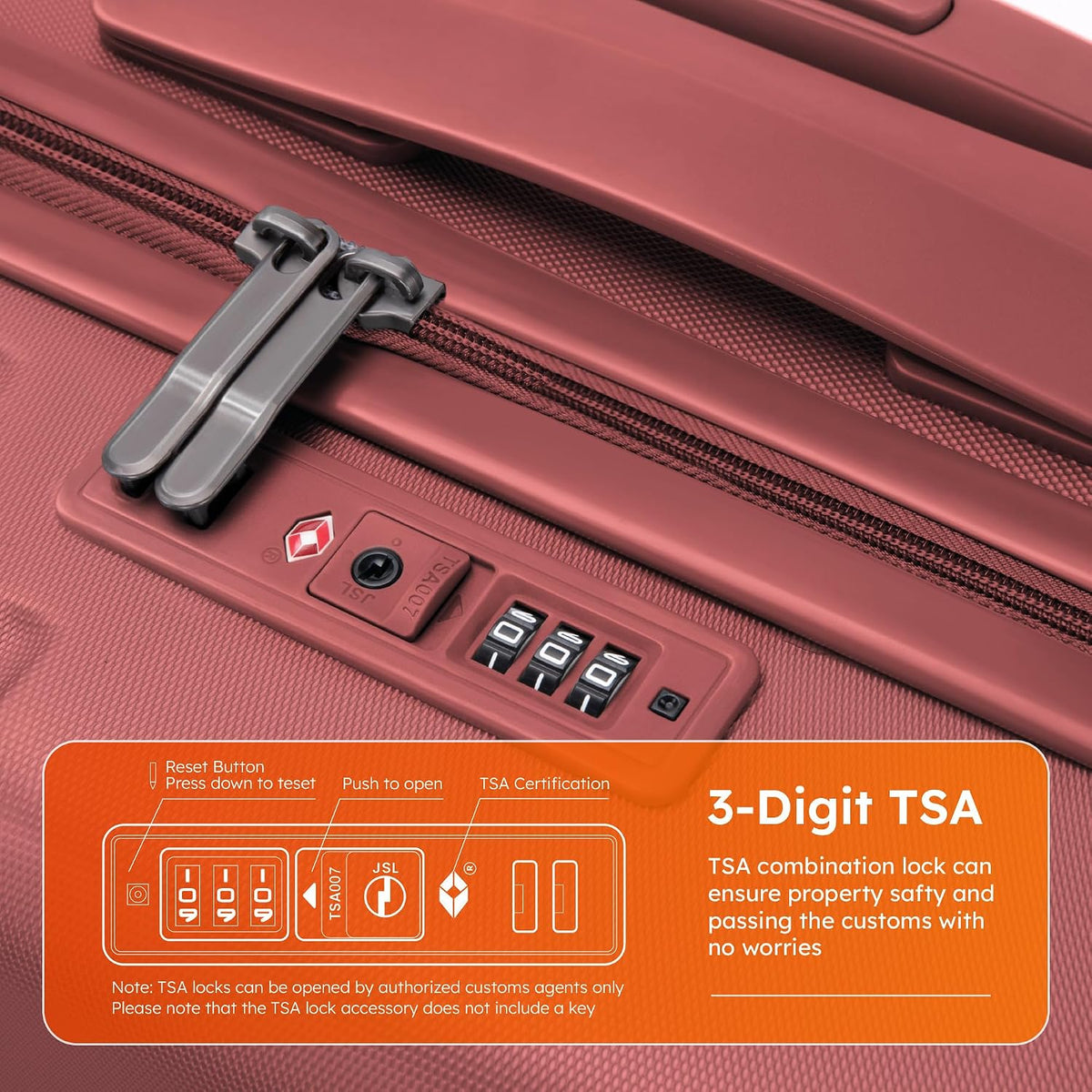 Carry On Luggage 22x14x9 Airline Approved, Hardshell Durable PC+ABS Luggage with Spinner Wheels, Lightweight Travel Rolling Suitcase with Built-in TSA Lock,USB Port,Silver