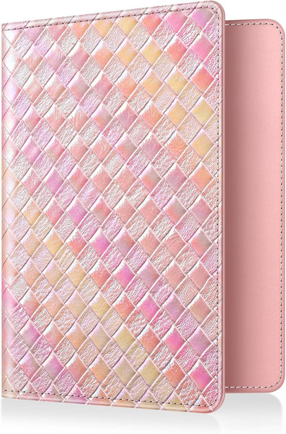 Passport Holder, Slim Travel Wallet RFID Blocking Card Case Cover | Passport Cover Protector Essentials with Credit Card Slots, For Women/Men