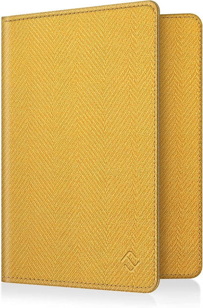 Passport Holder, Slim Travel Wallet RFID Blocking Card Case Cover | Passport Cover Protector Essentials with Credit Card Slots, For Women/Men