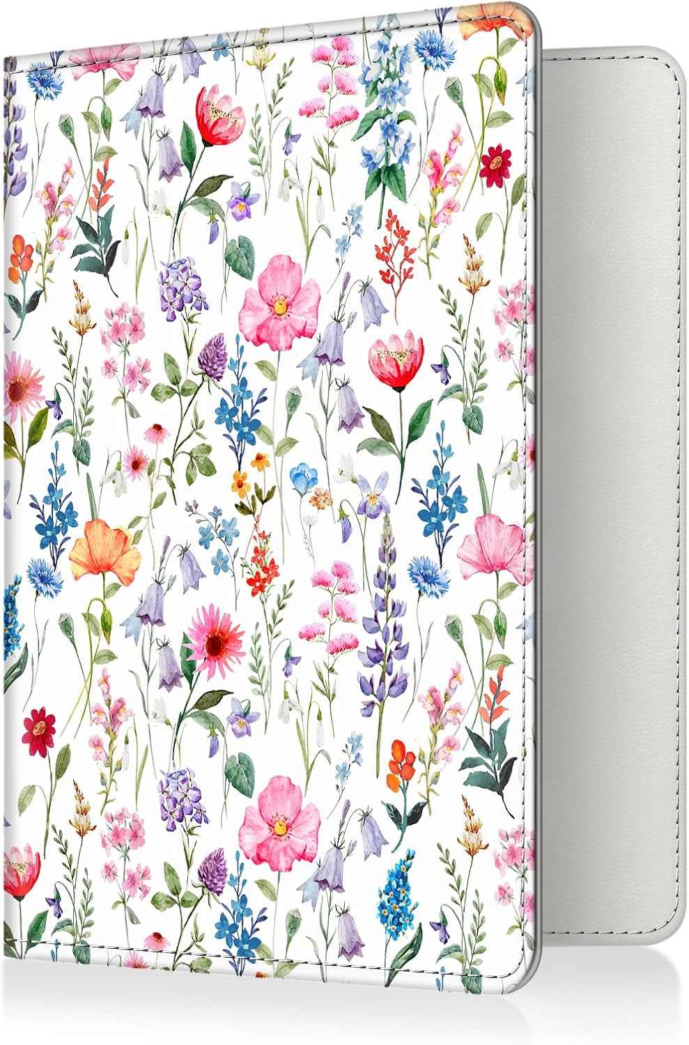 Passport Holder, Slim Travel Wallet RFID Blocking Card Case Cover | Passport Cover Protector Essentials with Credit Card Slots, For Women/Men
