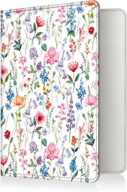 Passport Holder, Slim Travel Wallet RFID Blocking Card Case Cover | Passport Cover Protector Essentials with Credit Card Slots, For Women/Men