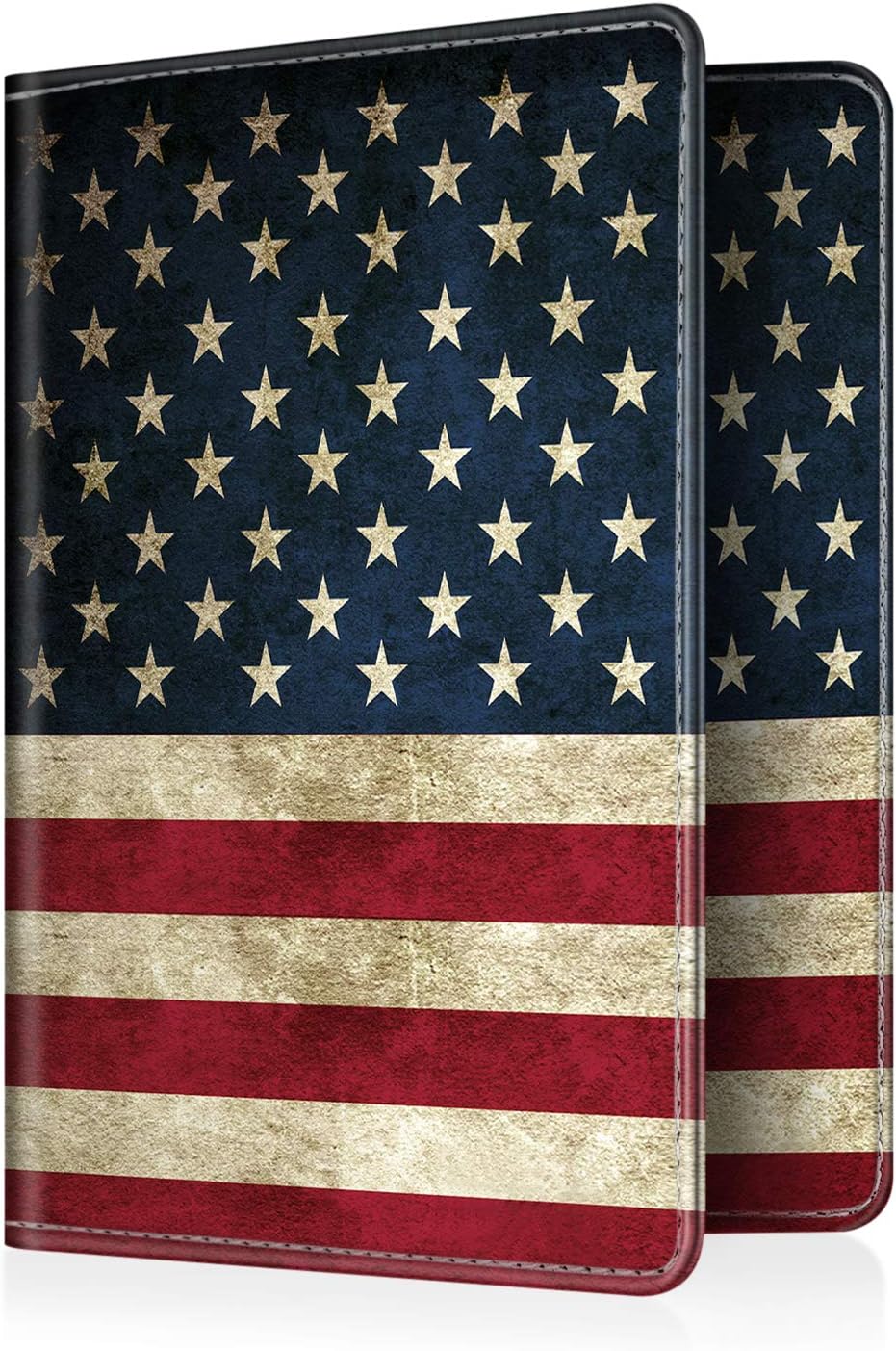 Passport Holder, Slim Travel Wallet RFID Blocking Card Case Cover | Passport Cover Protector Essentials with Credit Card Slots, For Women/Men