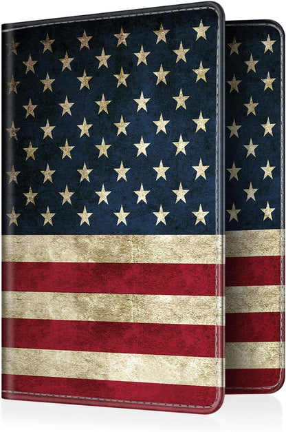 Passport Holder, Slim Travel Wallet RFID Blocking Card Case Cover | Passport Cover Protector Essentials with Credit Card Slots, For Women/Men