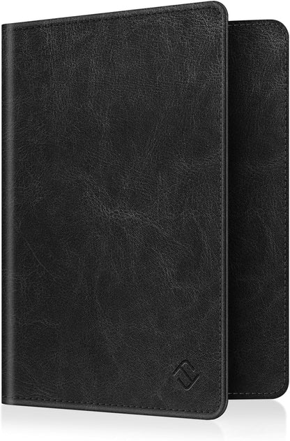 Passport Holder, Slim Travel Wallet RFID Blocking Card Case Cover | Passport Cover Protector Essentials with Credit Card Slots, For Women/Men