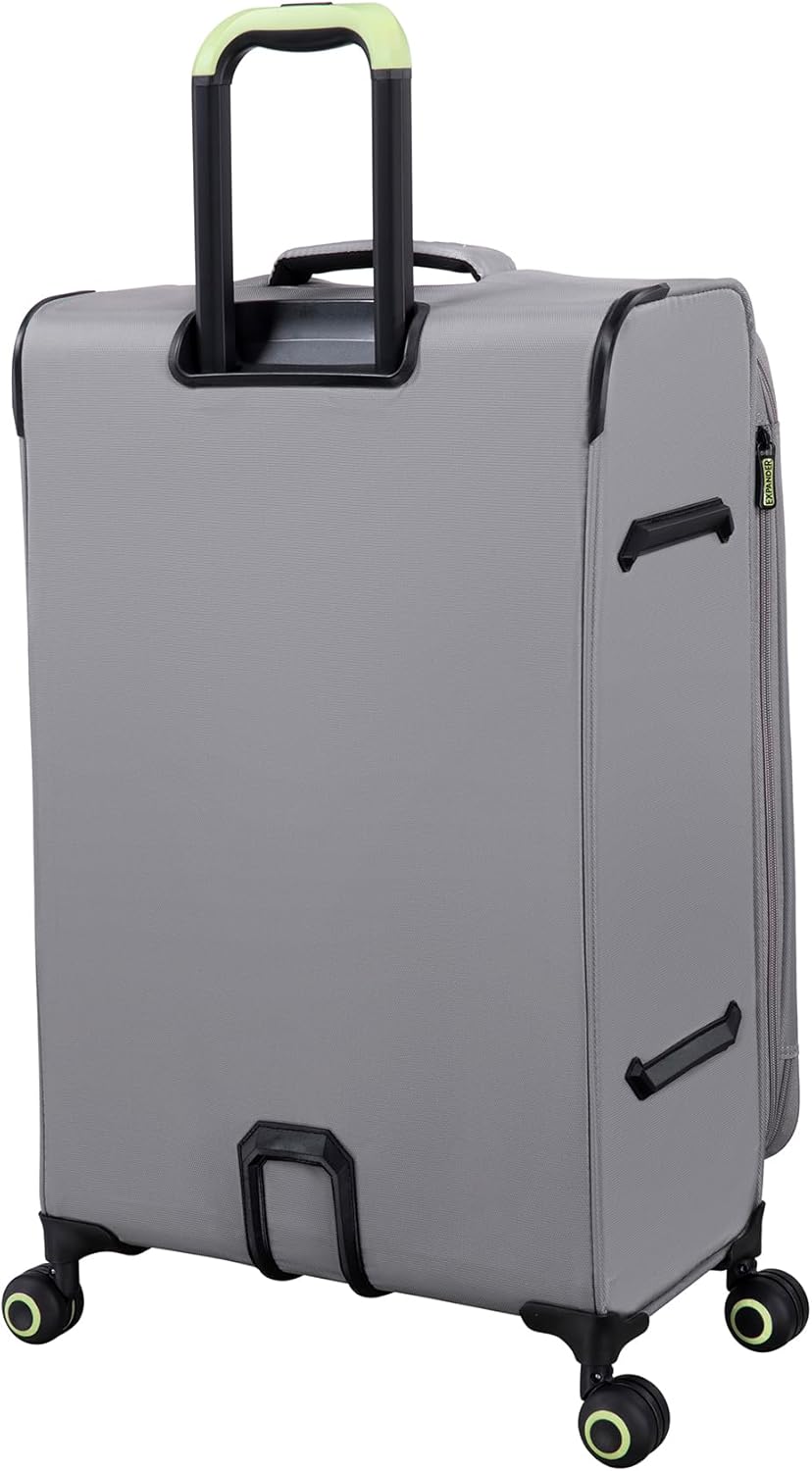 Circulator 22" Softside Carry-On 8 Wheel Expandable Spinner, Hedge Green