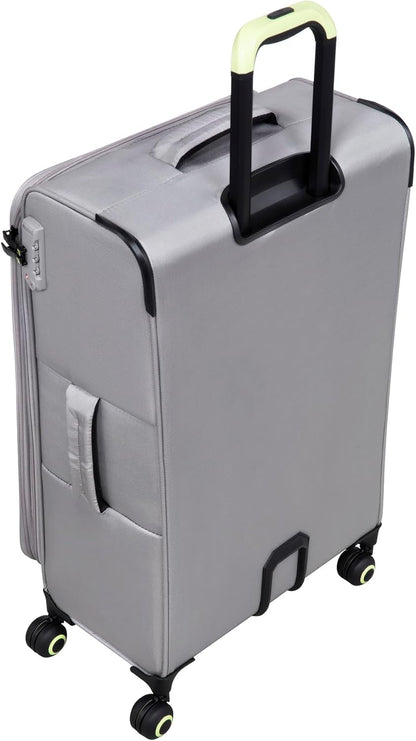 Circulator 22" Softside Carry-On 8 Wheel Expandable Spinner, Hedge Green