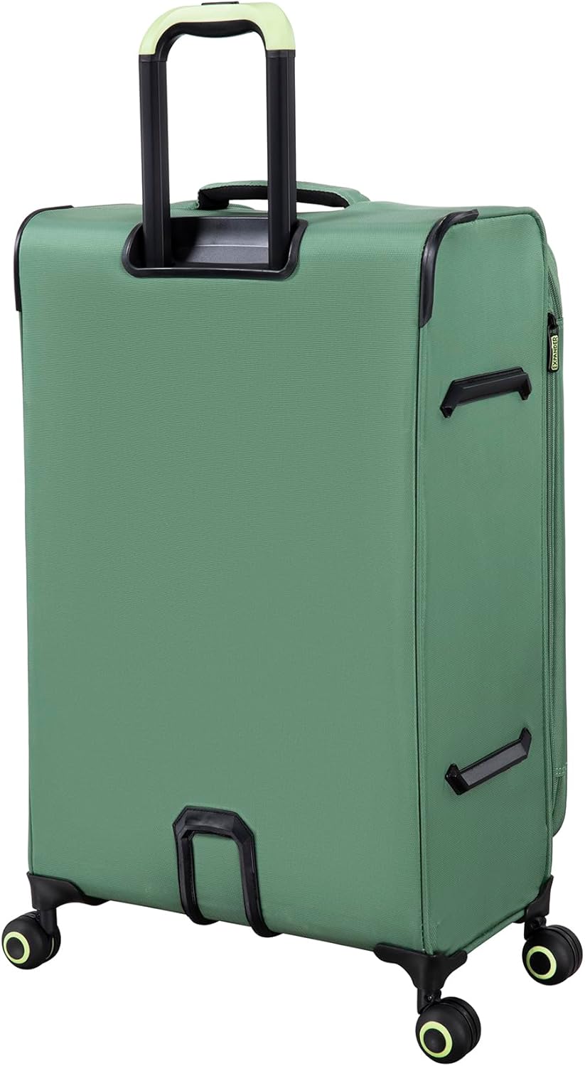 Circulator 22" Softside Carry-On 8 Wheel Expandable Spinner, Hedge Green