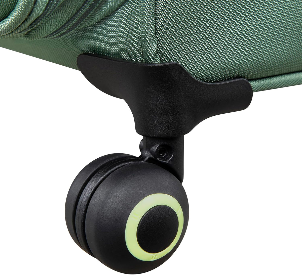 Circulator 22" Softside Carry-On 8 Wheel Expandable Spinner, Hedge Green