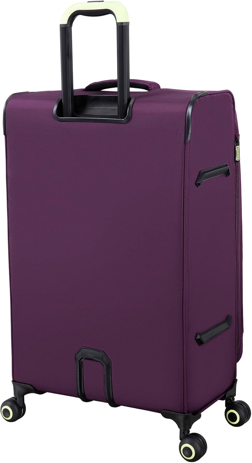 Circulator 22" Softside Carry-On 8 Wheel Expandable Spinner, Hedge Green