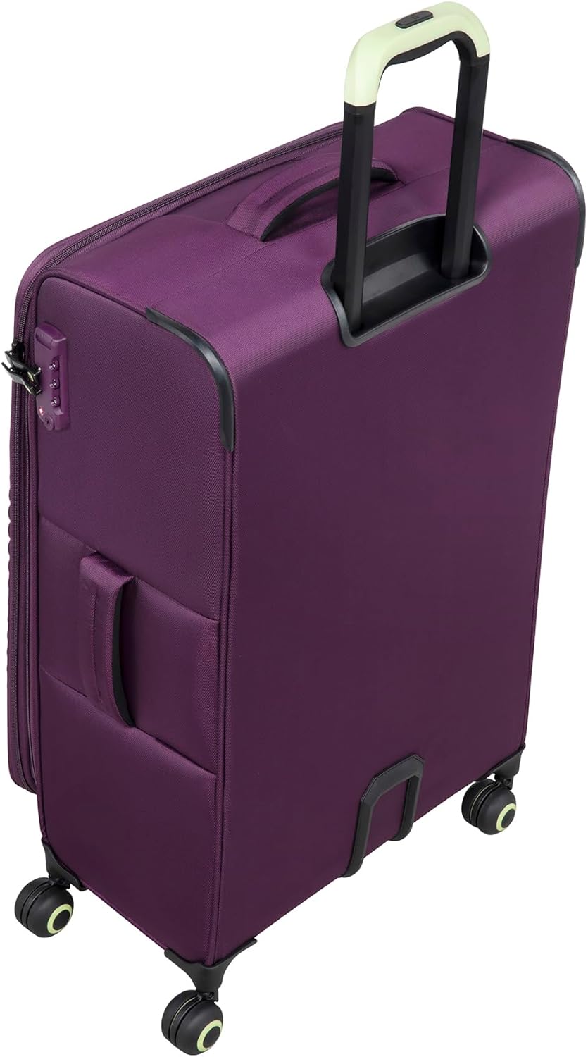 Circulator 22" Softside Carry-On 8 Wheel Expandable Spinner, Hedge Green
