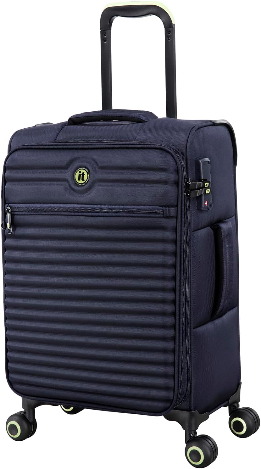Circulator 22" Softside Carry-On 8 Wheel Expandable Spinner, Hedge Green