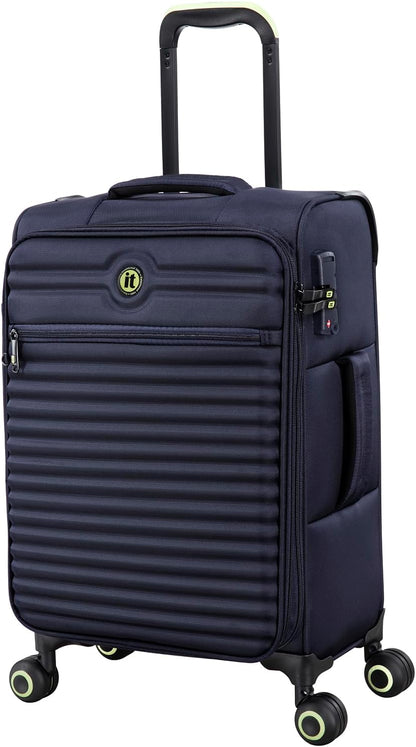 Circulator 22" Softside Carry-On 8 Wheel Expandable Spinner, Hedge Green