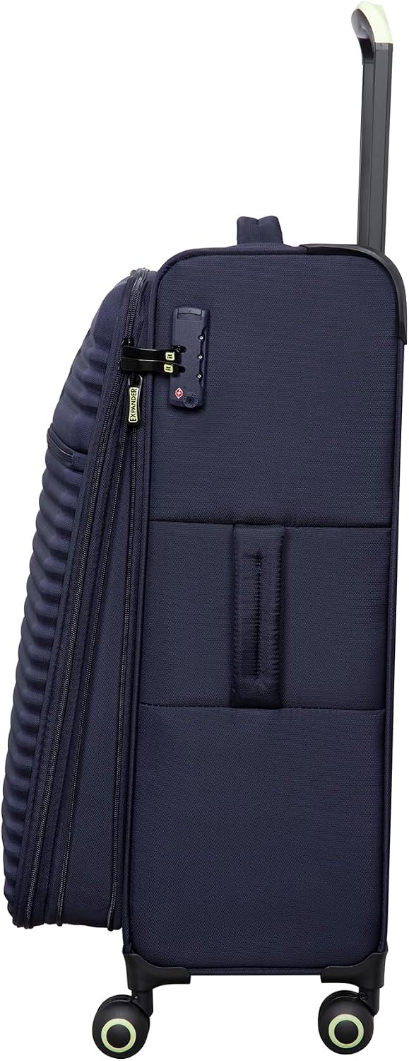 Circulator 22" Softside Carry-On 8 Wheel Expandable Spinner, Hedge Green