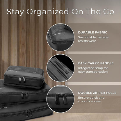 Briggs & Riley Travel Essentials Check In Compression Packing Cube Set