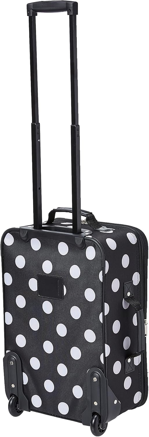 Fashion Softside Upright Luggage Set, Expandable, Wheel, Telescopic Handle,Turquoise, (14/19) - Colors A