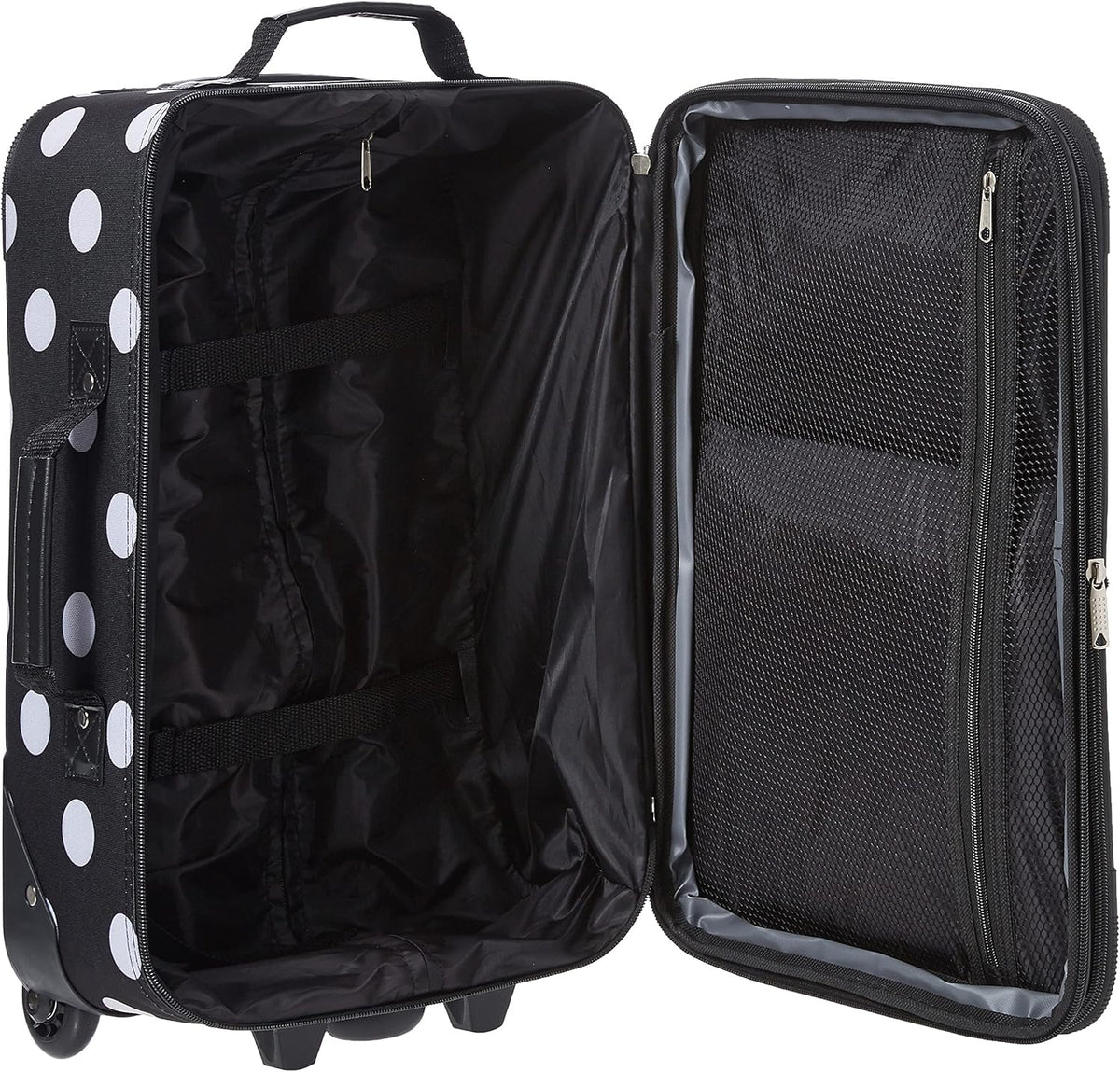 Fashion Softside Upright Luggage Set, Expandable, Wheel, Telescopic Handle,Turquoise, (14/19) - Colors A