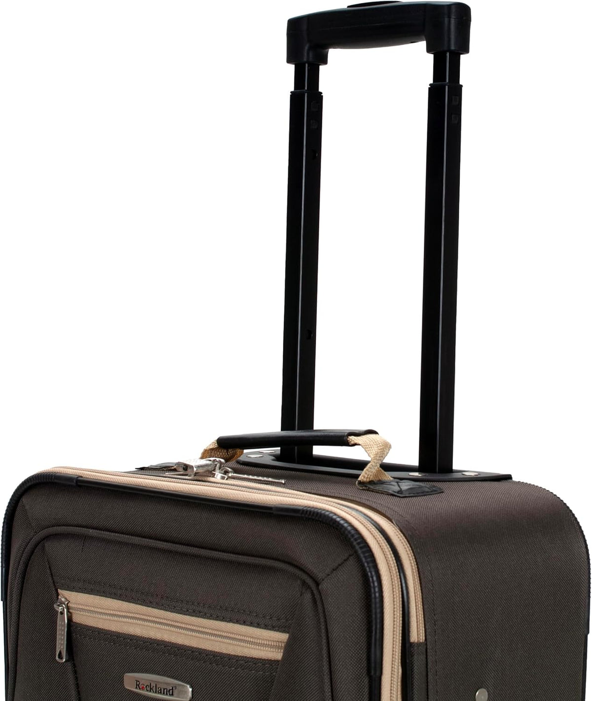 Fashion Softside Upright Luggage Set, Expandable, Wheel, Telescopic Handle,Turquoise, (14/19) - Colors A