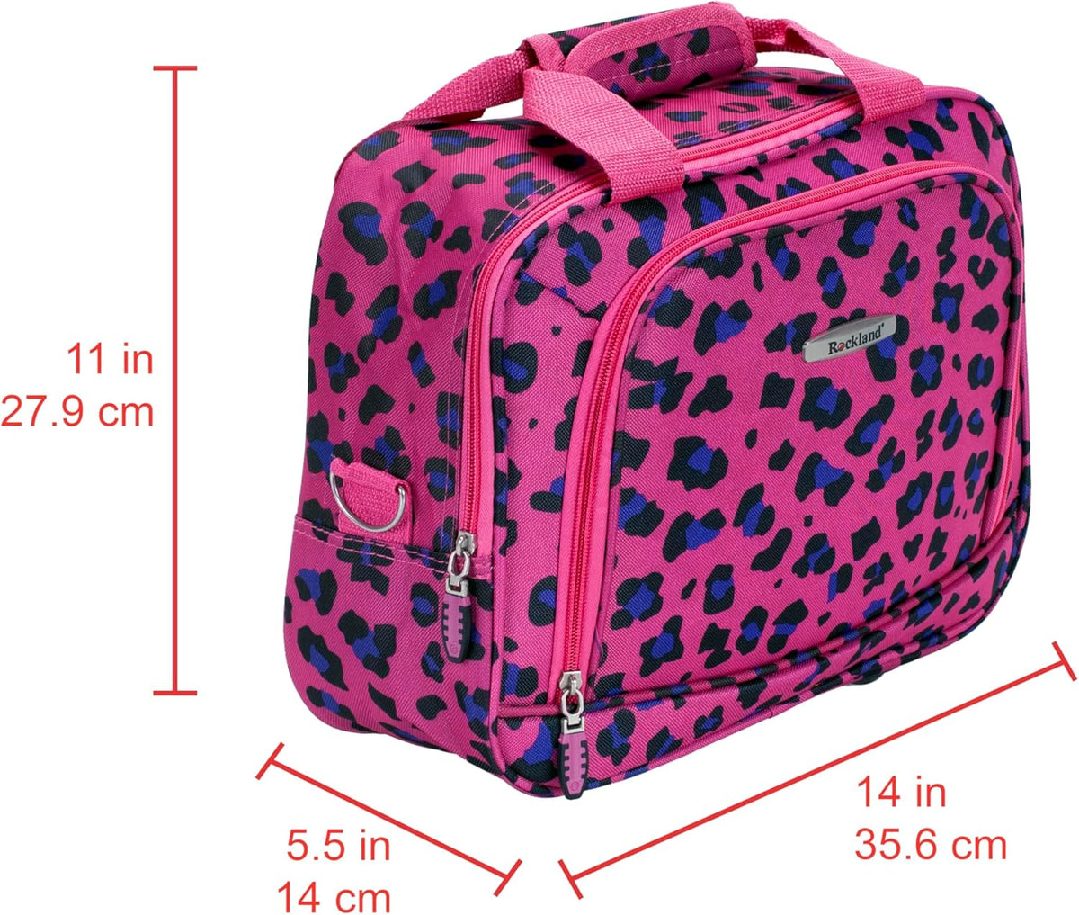 Fashion Softside Upright Luggage Set, Expandable, Wheel, Telescopic Handle,Turquoise, (14/19) - Colors A