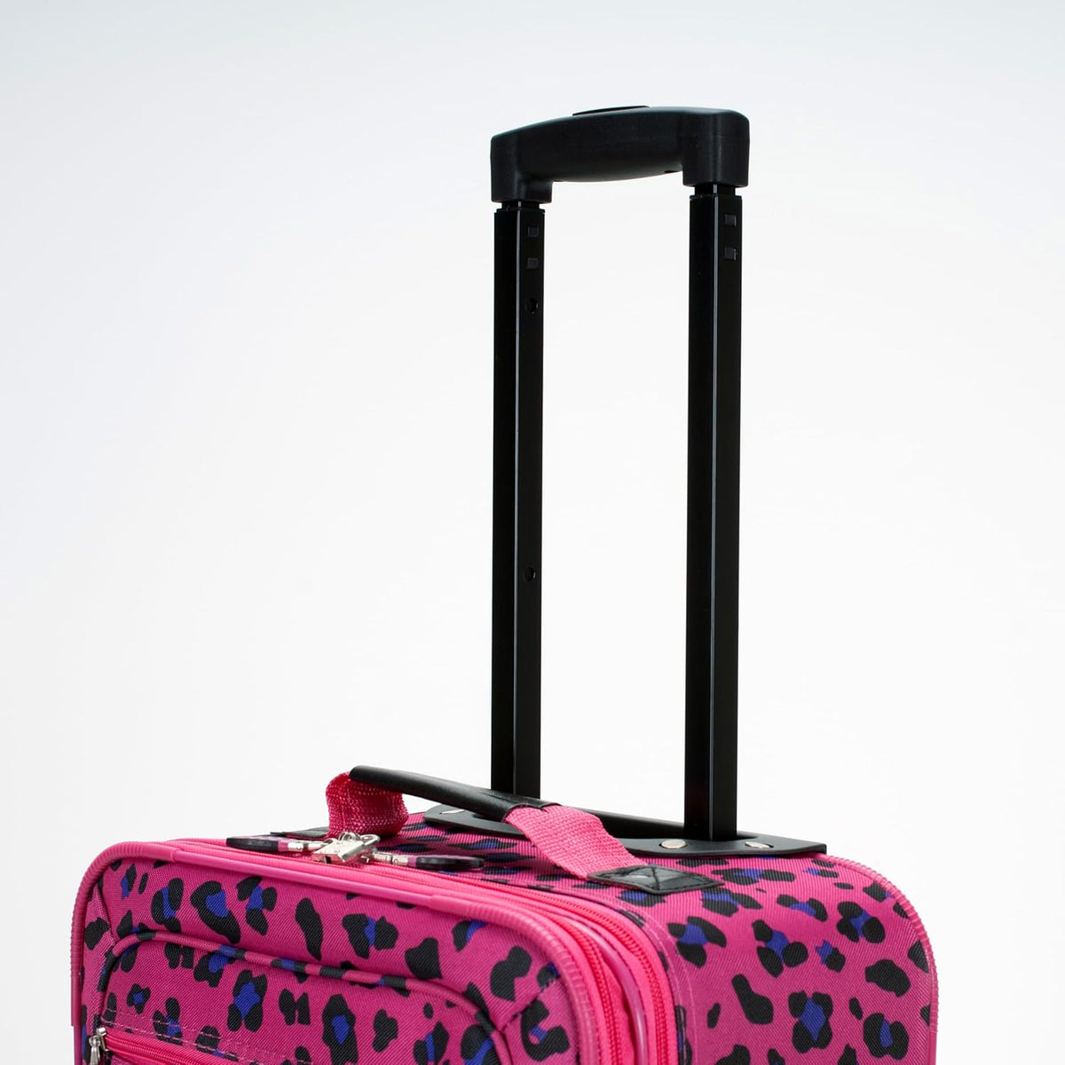 Fashion Softside Upright Luggage Set, Expandable, Wheel, Telescopic Handle,Turquoise, (14/19) - Colors A
