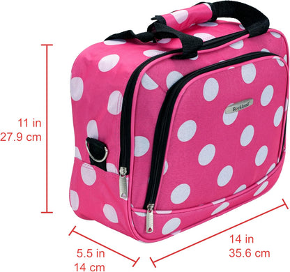 Fashion Softside Upright Luggage Set, Expandable, Wheel, Telescopic Handle,Turquoise, (14/19) - Colors A