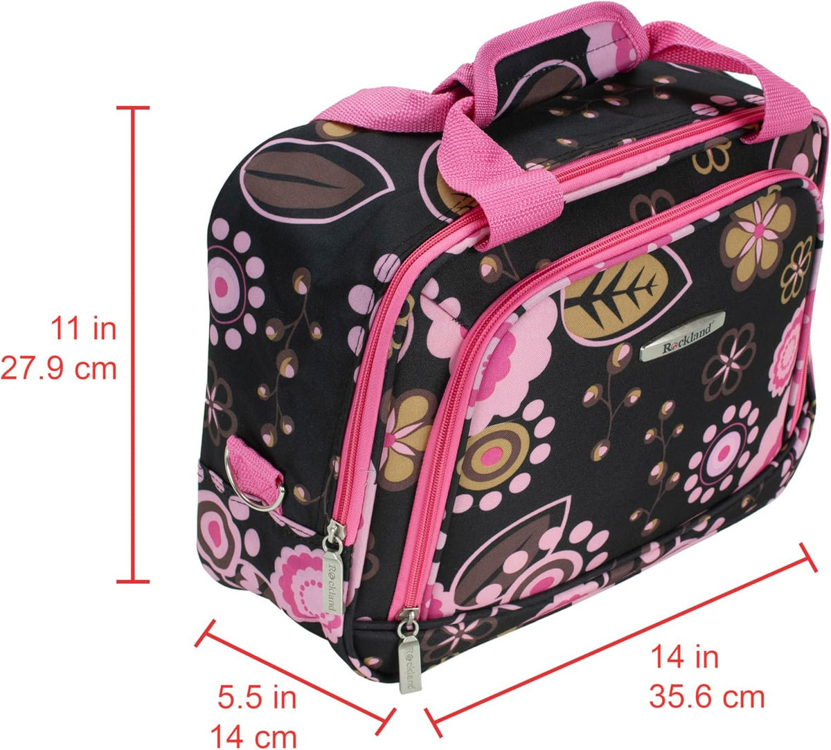 Fashion Softside Upright Luggage Set, Expandable, Wheel, Telescopic Handle,Turquoise, (14/19) - Colors A