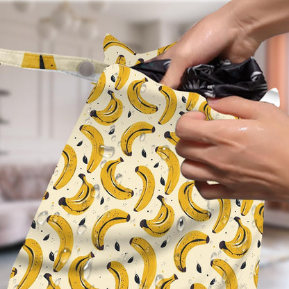 4 Pack Cute Fruit Wet Bag Waterproof Washable Reusable Wet Dry Bag for Swimsuit Dirty Clothes Cloth Diaper Travel Beach Pool Yoga Gym Toiletries Travel Beach Essentials Banana Strawberry Orange
