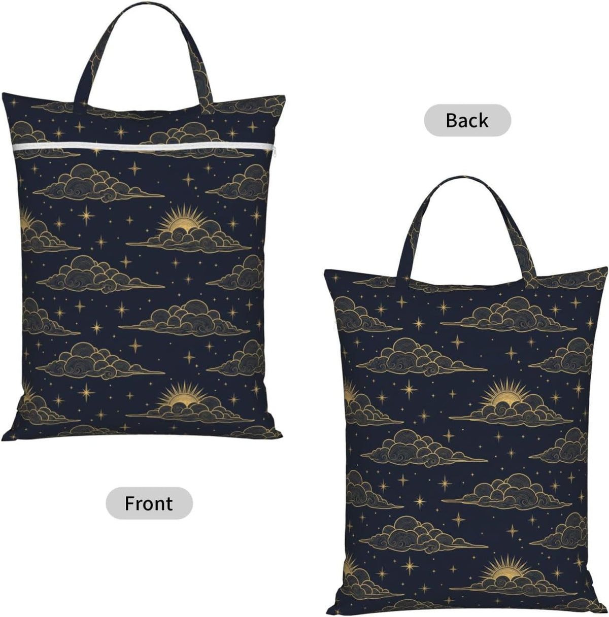 Animals Travel Laundry Bag Washable Waterproof Wet Bag Dirty Clothes Bag For Travel, Gym, Swimming Pool - Colors A