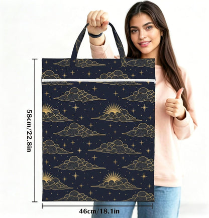 Animals Travel Laundry Bag Washable Waterproof Wet Bag Dirty Clothes Bag For Travel, Gym, Swimming Pool - Colors A