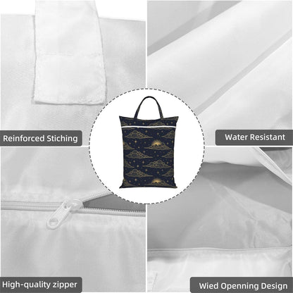 Animals Travel Laundry Bag Washable Waterproof Wet Bag Dirty Clothes Bag For Travel, Gym, Swimming Pool - Colors A