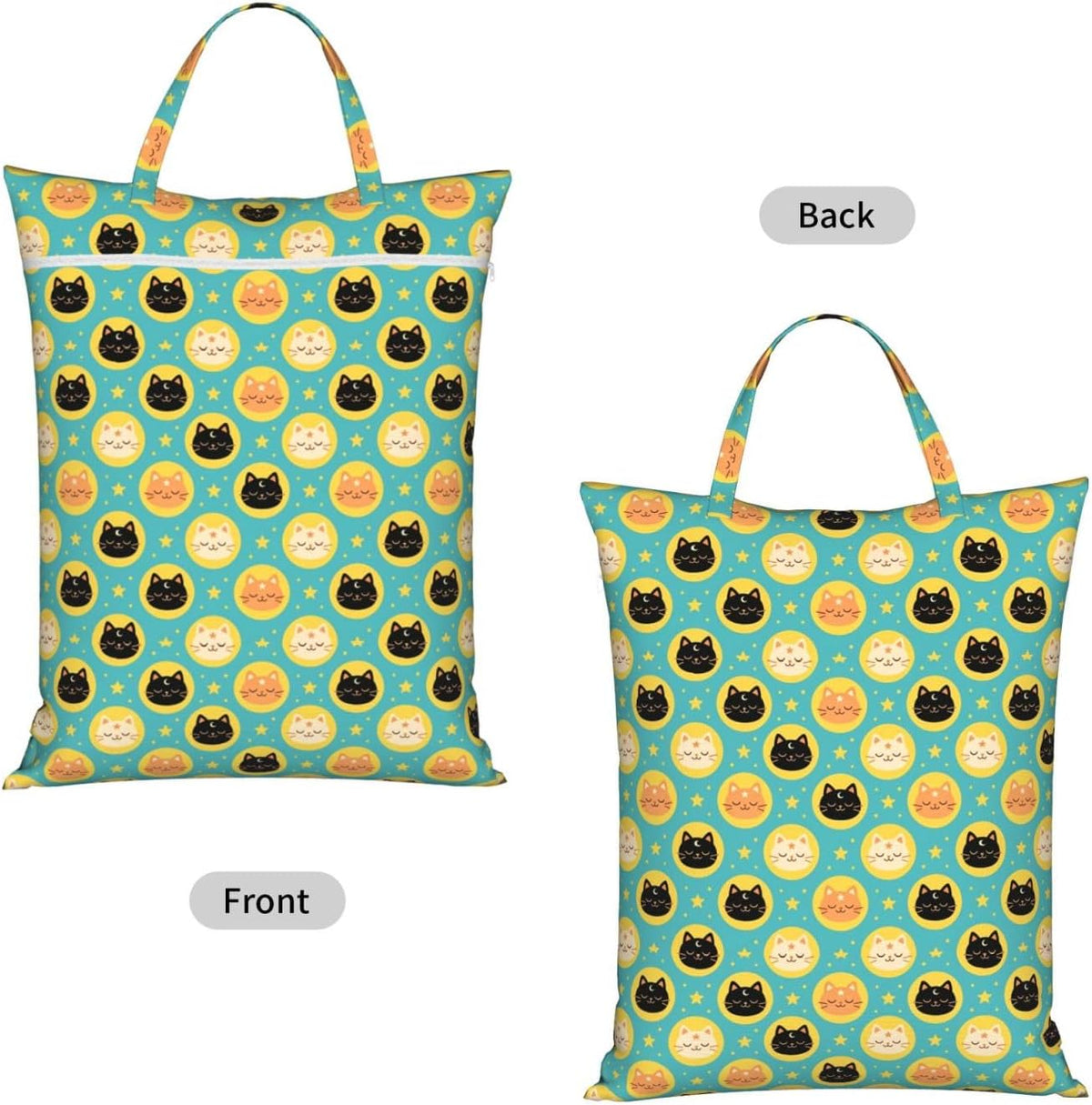 Animals Travel Laundry Bag Washable Waterproof Wet Bag Dirty Clothes Bag For Travel, Gym, Swimming Pool - Colors A