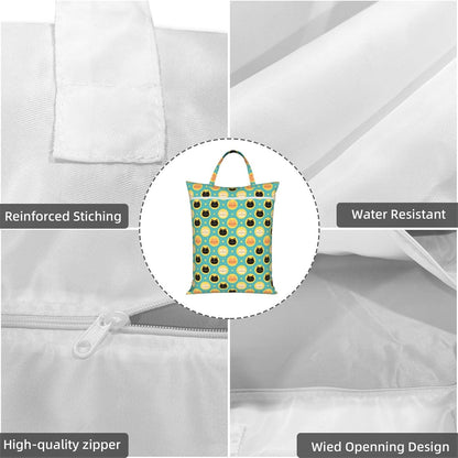 Animals Travel Laundry Bag Washable Waterproof Wet Bag Dirty Clothes Bag For Travel, Gym, Swimming Pool - Colors A