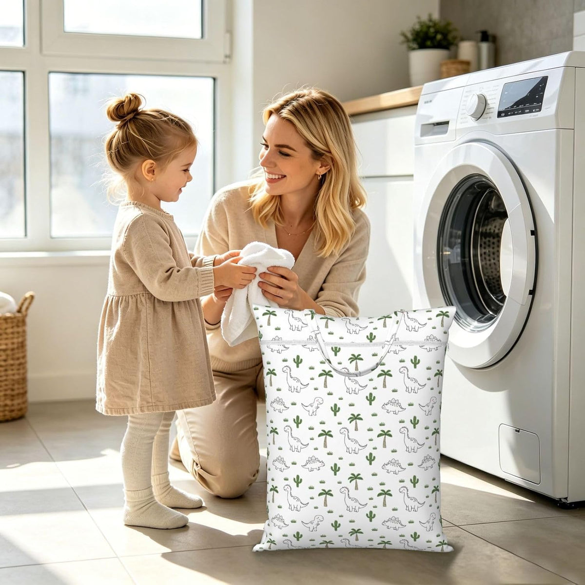 Animals Travel Laundry Bag Washable Waterproof Wet Bag Dirty Clothes Bag For Travel, Gym, Swimming Pool - Colors A